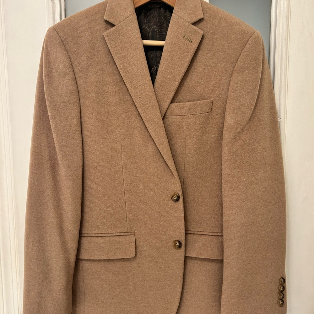 40 R Ralph Lauren Camel Sportscoat - unaltered